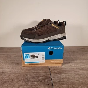 Columbia Men's Size 11 Strata Trail Low Waterproof Shoe Cordovan - Picture 1 of 8