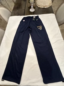 Nike NFL Los Angeles RAMS Official On Field Apparel Sweat Pants Sz. SM Navy New - Picture 1 of 11