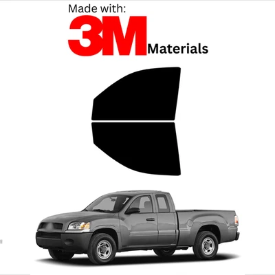 Tinte de ventana precortado para Mitsubishi Raider 2 puertas 06-10 cerámica estable hecha con 3M Foto 1 de 4