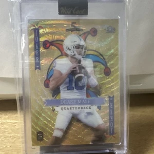 2023 Wild Card Drake Maye Joker 1/1 - Picture 1 of 3