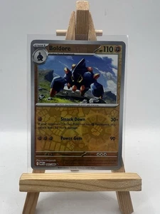 Boldore 047/086 Reverse Holo Card : SV-10.5 White Flare : Pokemon TCG NM - Picture 1 of 13