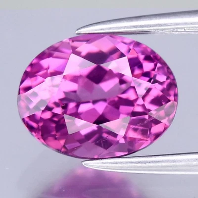 💎 1,69 ct VS granada umbalita rosa orquídea brilhante natural oval - pedra preciosa deslumbrante - Imagem 1 de 4