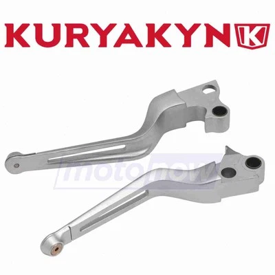 Kuryakyn Dillinger Levers for 1998-2006 Harley Davidson FLTRI Road Glide - gd Foto 1 de 4