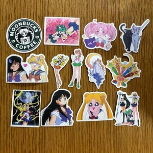 Juego de pegatinas manga anime Sailor Moon Pretty Guardian Japón NUEVO - Imagen 1 de 1
