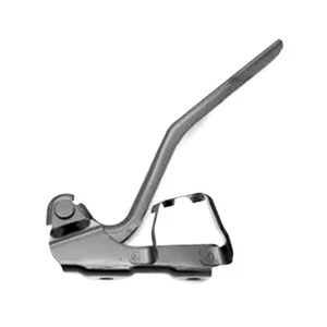 PASSENGER SIDE HOOD HINGE; BLACK; MADE OF STEEL - Bild 1 von 1