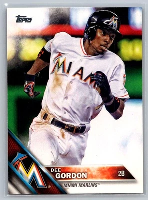 Dee Gordon 2016 Topps Miami Marlins #147 - Image 1 of 2