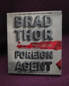 Foreign Agent by Brad Thor 2016, CD read by  Armand Schultz - Picture 1 of 12