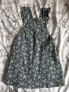 The Prairie By Rachel Ashwell Floral Pinafore Dress Size US 7/UK 6-7 - Picture 1 of 6