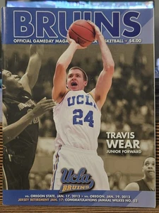 2012-13 UCLA Bruins vs. Oregon State Beavers Basketball Programm - Bild 1 von 1
