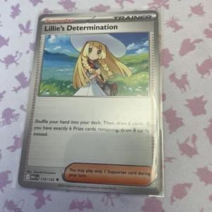 Lillie's Determination 119/132 Me01: Mega Evolution Regular Pokemon Card - Picture 1 of 3