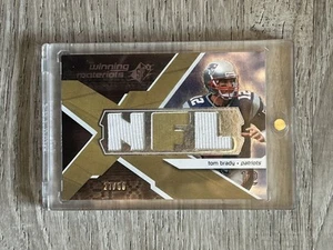 2008 SPx - Winning Materials Tom Brady #WM-TO Single Patch Spx Letters /50 (MEM) - Picture 1 of 2
