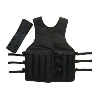 Weighted Vest Weighted Jacket for Men Women Oxford Cloth Heavy Duty Weight Vest - Image 1 of 4