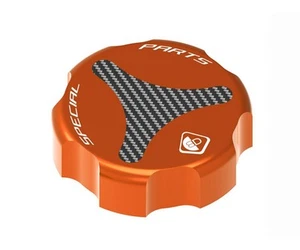 Rear Fluid Reservoir Cap Orange Dbk For KTM 1390 SuperDuke R 2024 > 2025 - Picture 1 of 5
