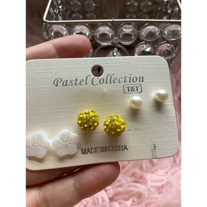 New fashion jewelry earrings set 3 pieces earrings  - Picture 1 of 1