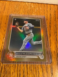 2022 Topps Chas McCormick 135 Gold Foil Rookie RC - Picture 1 of 4