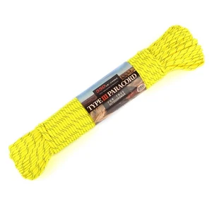 HERCULES Tipo III Paracord 550 Corda Paracord Cavo Paracadute da 50FT a 1000FT - Foto 1 di 8