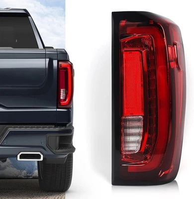 LED Type Tail Light Assembly Compatible with 2019-2024 GMC Sierra 1500 2500 HD 3 - Image 1 of 4