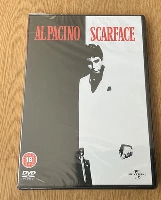 Scarface DVD New & Sealed Al Pacino Michelle Pfeiffer Crime Thriller 1983 Film - Image 1 of 2