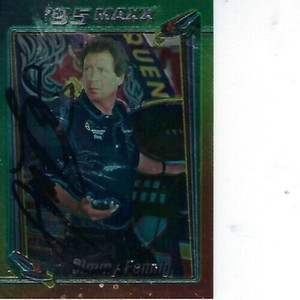 JIMMY FENNIG SIGNED 1995 MAXX PREMIER PLUS RACING #129 - NASCAR