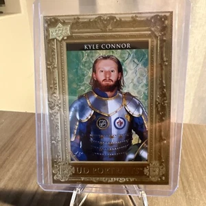 2023-24 UPPER DECK SERIES 1 UD PORTRAITS #P-13 Kyle Connor - Winnipeg Jets - Picture 1 of 2