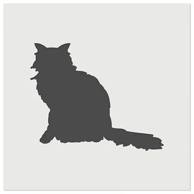 Plantilla reutilizable artesanal hágalo usted mismo galleta de pared sólida para gato mullido Foto 1 de 4