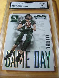 CONNOR COOK RAIDERS 2016 PANINI CONTENDERS ROOKIE RC # 3 GRADED 10 - Picture 1 of 1