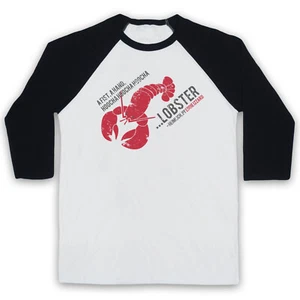 HEIMLICH UNOFFICIAL EDDIE IZZARD LOBSTER COMEDIAN JOKE 3/4 SLEEVE BASEBALL TEE - Picture 1 of 11
