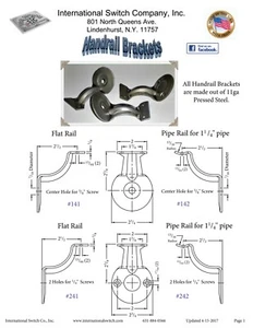 Flache Handlaufhalterung #141 - Bild 1 von 1