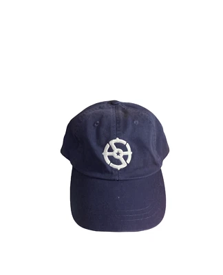 Adams Cool Crown  Baseball Ball Cap Hat Nautical Blue Adjustable Style NEW - Image 1 of 4