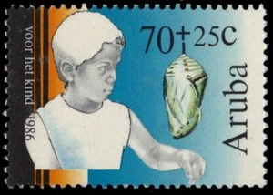 ARUBA B5 - Kinderhilfe ""Junge und Kokon"" (Pb18669) - Bild 1 von 1