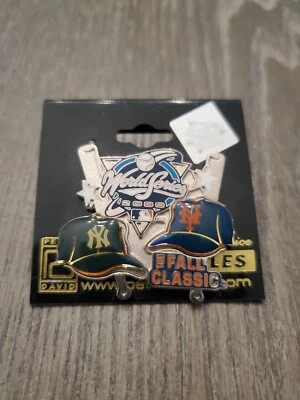 2000 World Series MLB Mets - Yankees Fall Classic Lapel Collectors Pin - Image 1 of 4
