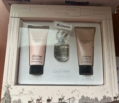 Victoria's Secret Forever Sexy 3 Peças Conjunto de Presente Perfume Loção Lavagem Novo Tamanho Viagem - Imagem 1 de 2