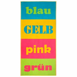 Dyckhoff Strand- & Liegetuch COLORS 100 % Baumwolle 80 x 180 cm - Bild 1 von 3