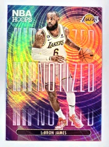 2023-24 Panini Hoops LeBron James Holo Hipnotized Los Angeles Lakers #6 - Picture 1 of 2
