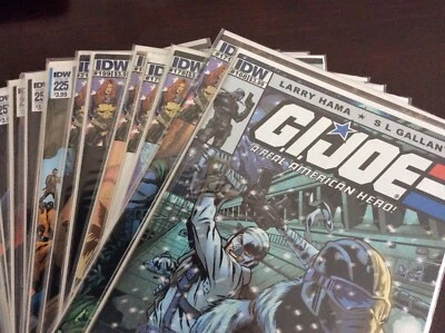 GI Joe A Real American Hero (IDW; 155 1/2 - 300) Most NM Choose your issues! - Image 1 of 4