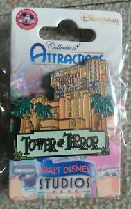 Hollywood Tower Of Terror Attraction Series Disney Land Paris Dlrp Dlp 2014 pin - Picture 1 of 1