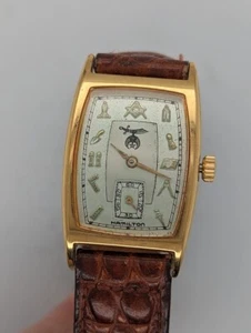 Reloj Masónico Hamilton 6172 Edición Registrada 029/100 - Imagen 1 de 3