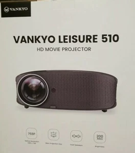 VANKYO Leisure 510 1080p HD Movie Projector - Black - Picture 1 of 4