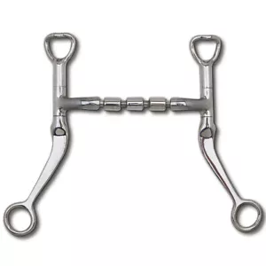 Myler Triple Barrel Mullen Mouth Flat Shank Western Bit, MB 32-3, Myler Level 2 - Bild 1 von 1