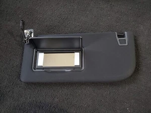 2015 2016 2017 18 19 20 Ford F-150 Sun Visor Left Driver Side Black OEM W/ Light - Picture 1 of 6