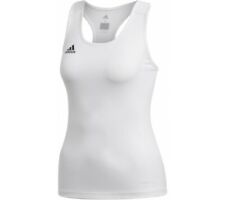 Sports Vest Womens Tank Top adidas T19 White Running Gym Training