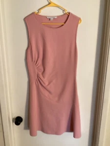Women NWOT "Diane Von Furstenberg, pink sleeveless dress. Size 14 P.O. - Picture 1 of 2