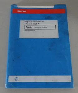 Manuale Di Officina VW Sharan I Dal 1996 Impianto Elettrico Da 06/2000 - Foto 1 di 2