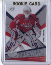 SIMEON VARLAMOV WASHINGTON CAPITALS 2008-09 ICE PREMIERES ROOKIE /1999 #109