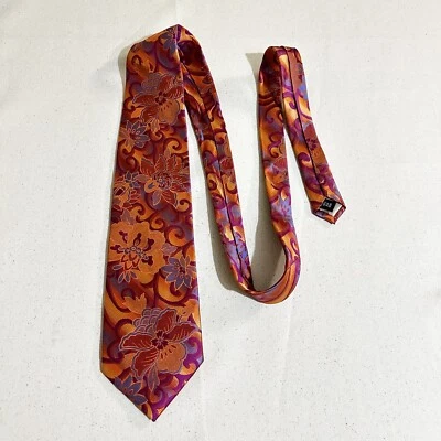 Corbata de seda para hombre STEVE HARVEY Collection elegante y elegante Foto 1 de 4