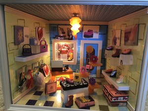 american girl miniature rooms