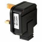 13 Amp Plug Tops Black Permaplug Rubber 13A Electrical  1 5 10 20 50 100
