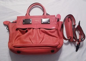 Rag & Bone Pilot Small crossbody leather purse bag coral  - Picture 1 of 5