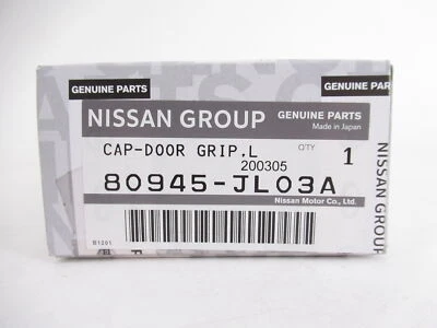 Genuine OEM Infiniti 80945-JL03A Driver Door Grip Cap 08-10 G37 Coupe - Image 1 of 3