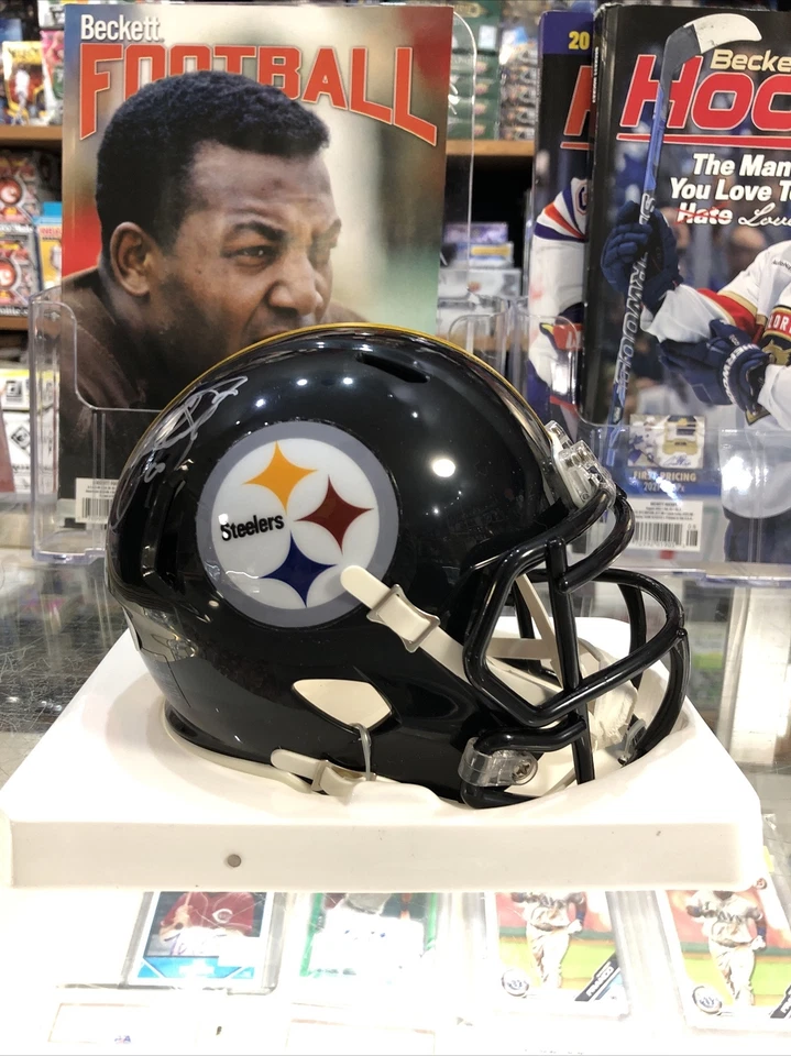 Мини-шлем с автографом Корделла Стюарта из Pittsburgh Steelers с сертификатом JSA - Изображение 1 из 4